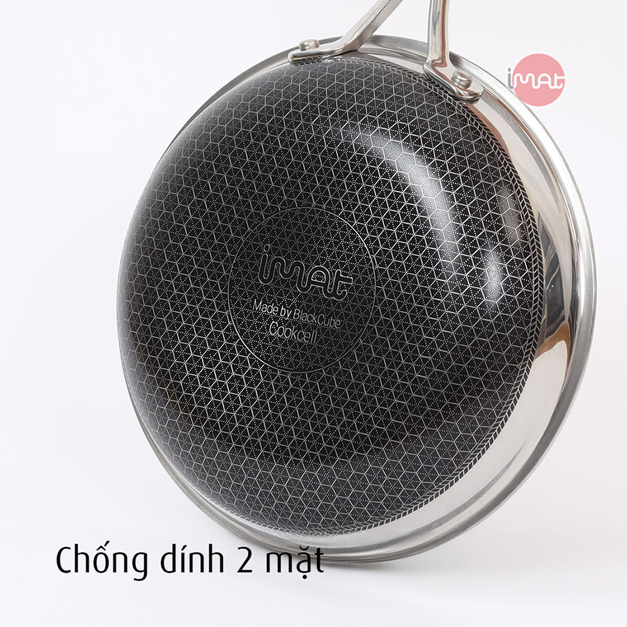 Chảo đa năng iMat Hybrid lòng xanh