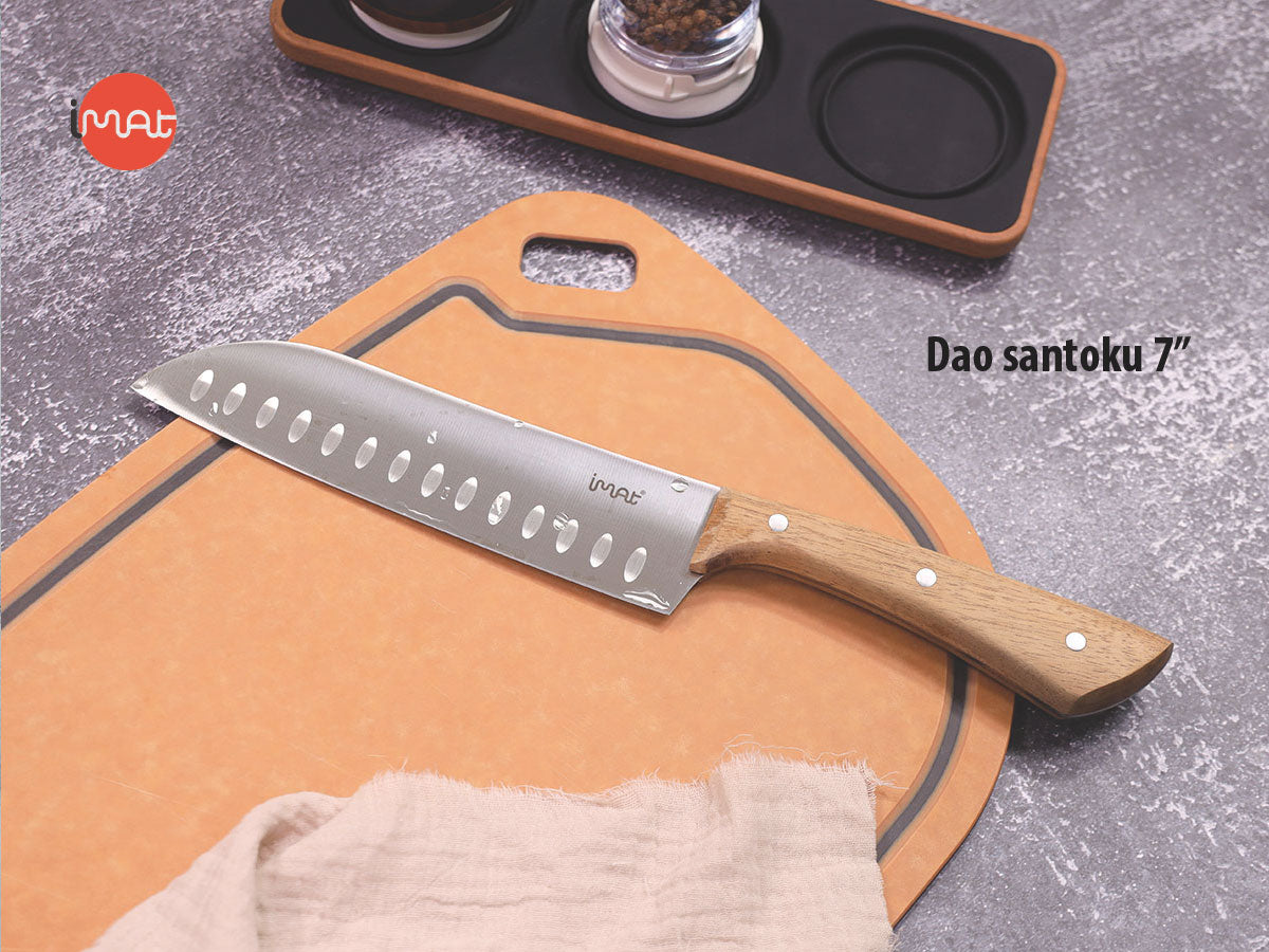 Bộ 4 dao cán gỗ nhà bếp