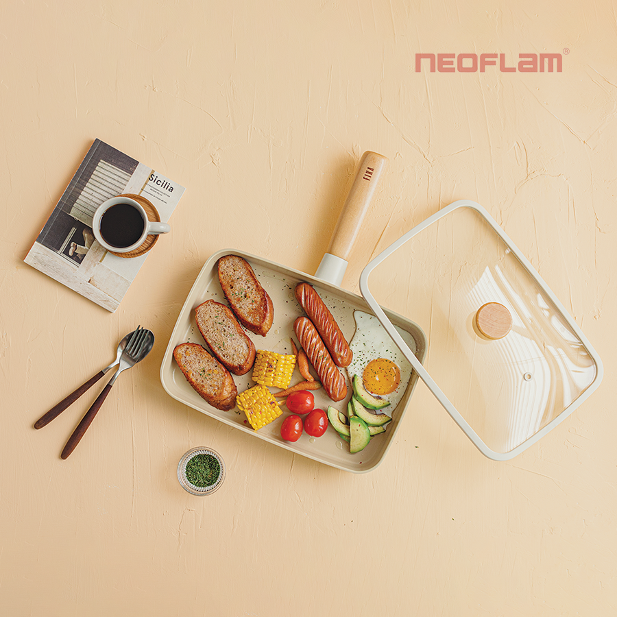 Chảo chữ nhật đa năng Fika brunch 29cm