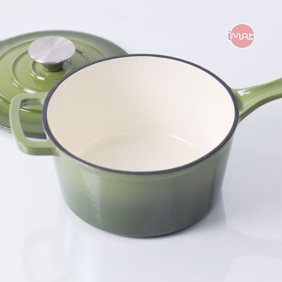 Quánh gang tráng men 19cm