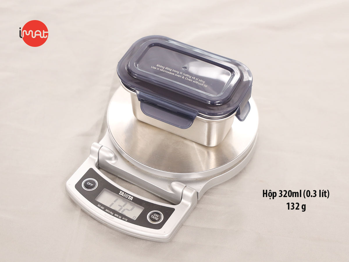 Bộ 3 hộp inox dùng vi sóng