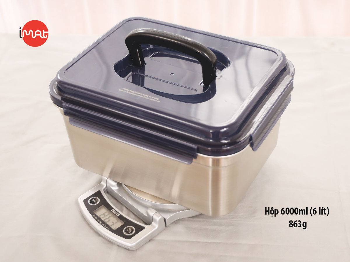 Bộ 2 hộp inox dùng vi sóng