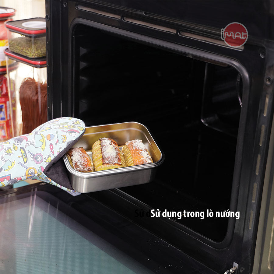 Bộ 4 hộp CAO inox dùng vi sóng