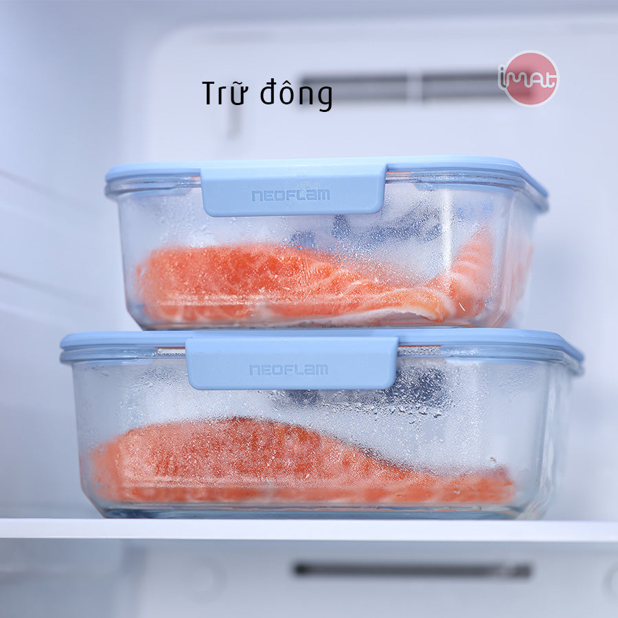 Bộ hộp thuỷ tinh chân không VACU 8 món không kèm bơm