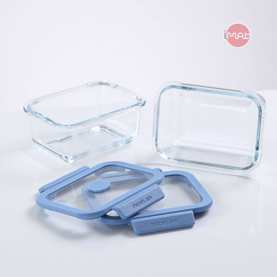 Bộ hộp thuỷ tinh chân không VACU 8 món không kèm bơm