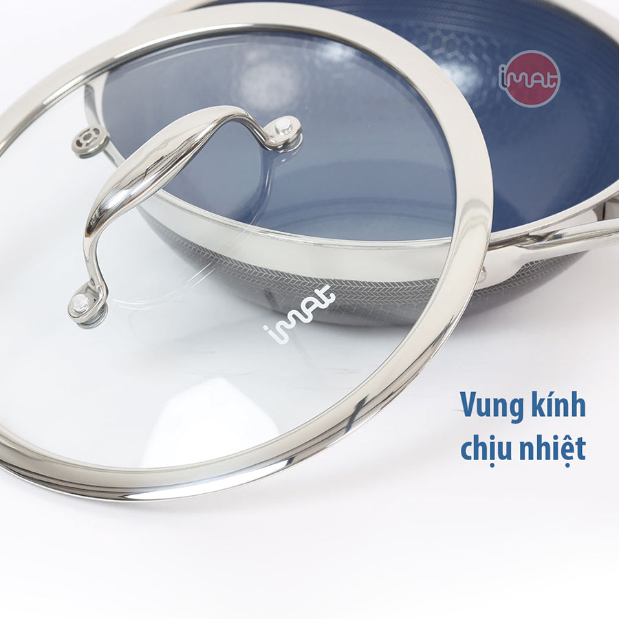 Chảo iMat Hybrid lòng xanh