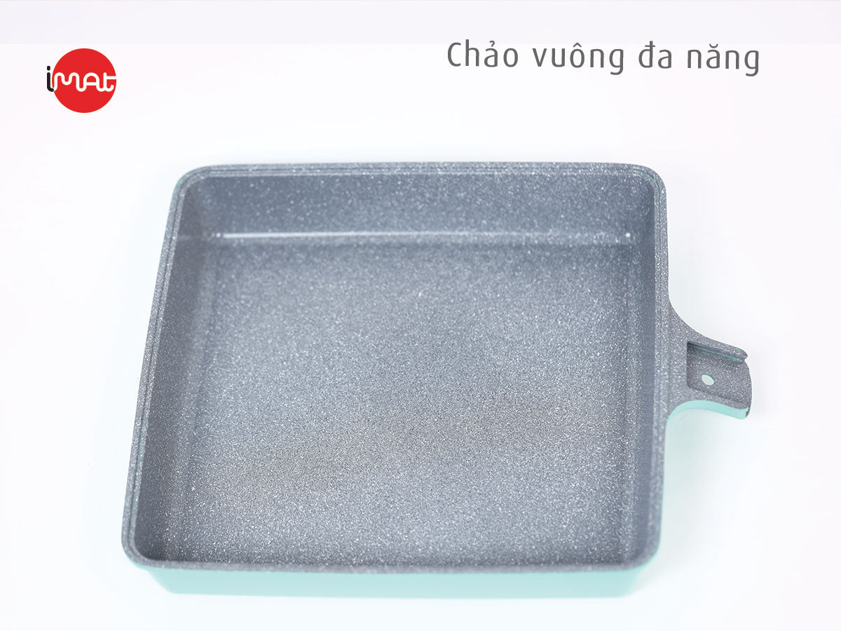Combo vuông nướng 26 E.window cán rời 4 hướng - Hàn Quốc
