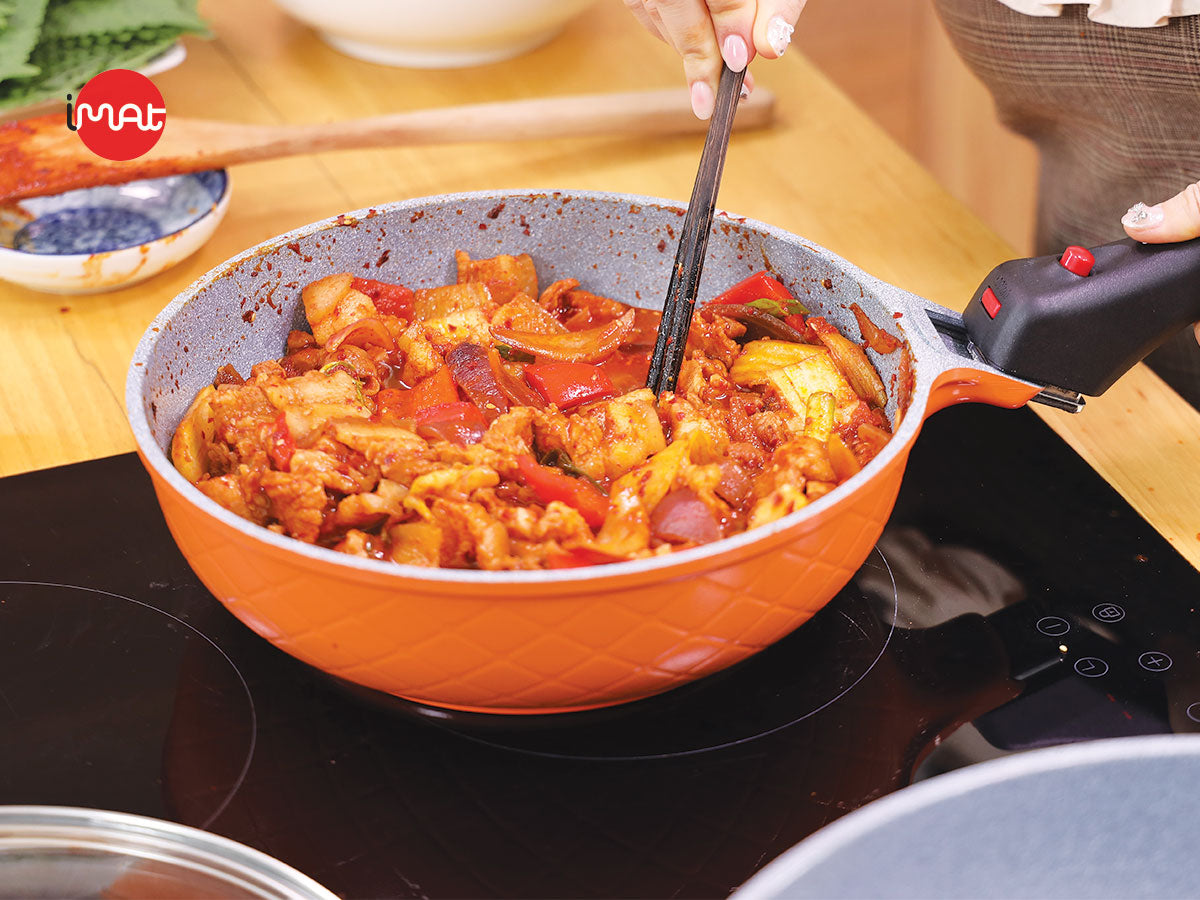 Chảo đa năng E-window cán rời 4 hướng - Hàn Quốc ( Chưa gồm cán )