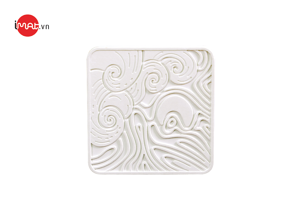 Lót ly cốc Diatomite vuông