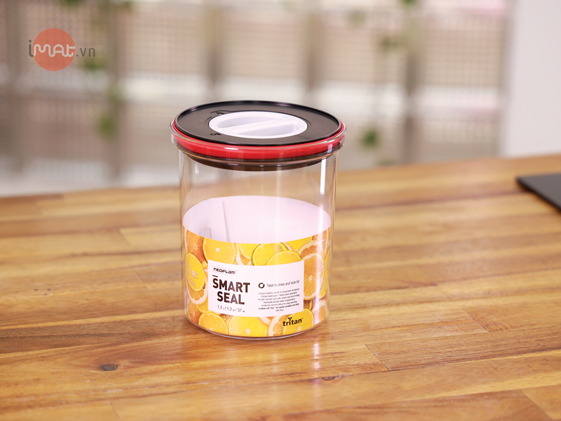 Hộp bảo quản thực phẩm nắp dễ mở Smart Seal bằng Tritan
