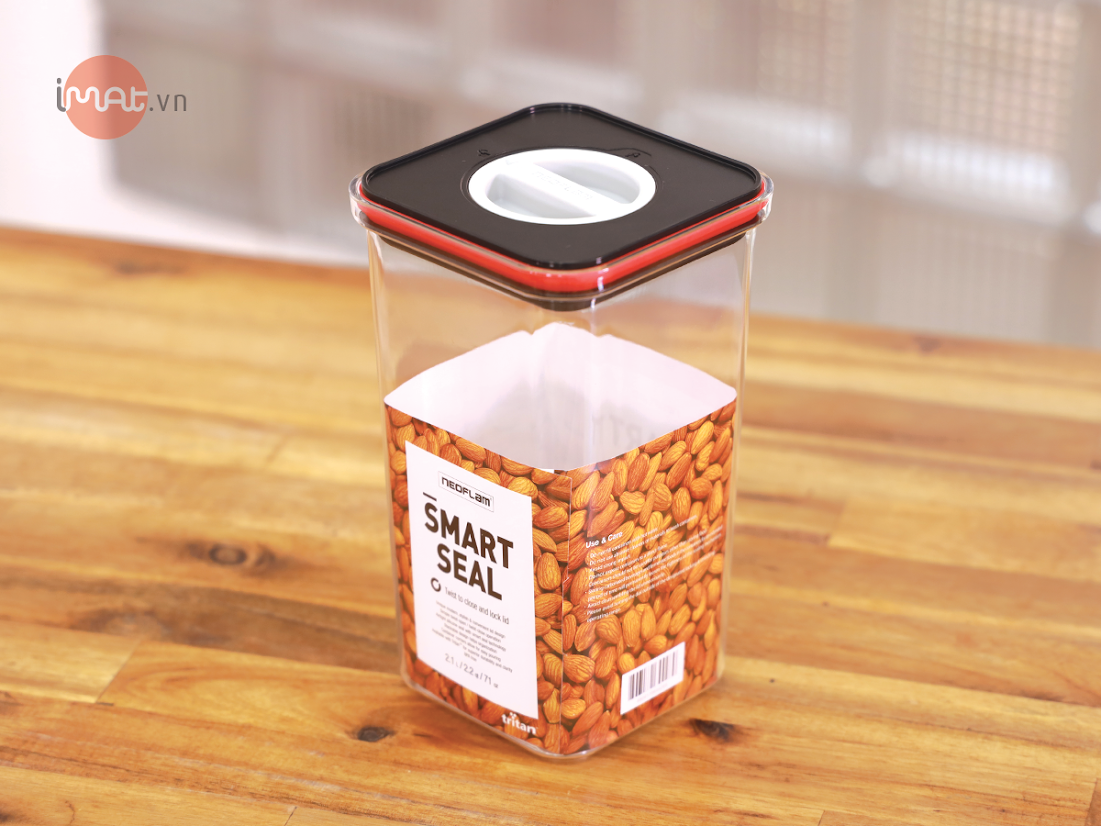 Hộp bảo quản thực phẩm nắp dễ mở Smart Seal bằng Tritan