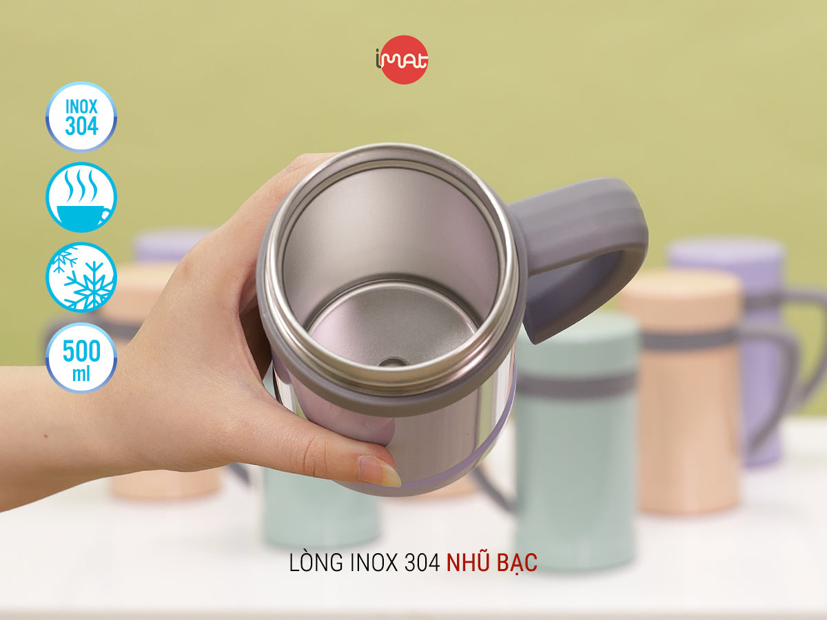 Cốc giữ nhiệt inox Trino