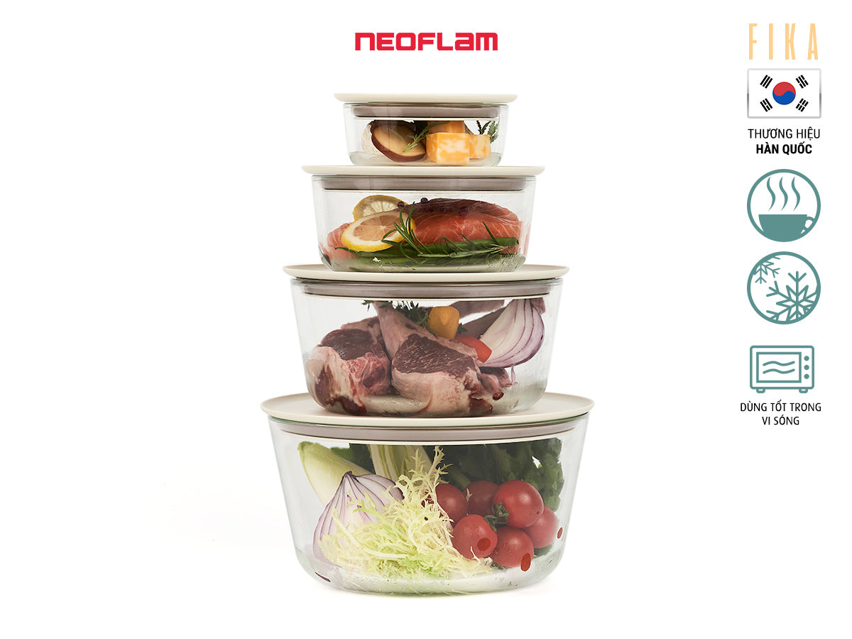 Hộp thuỷ tinh Fika Glass