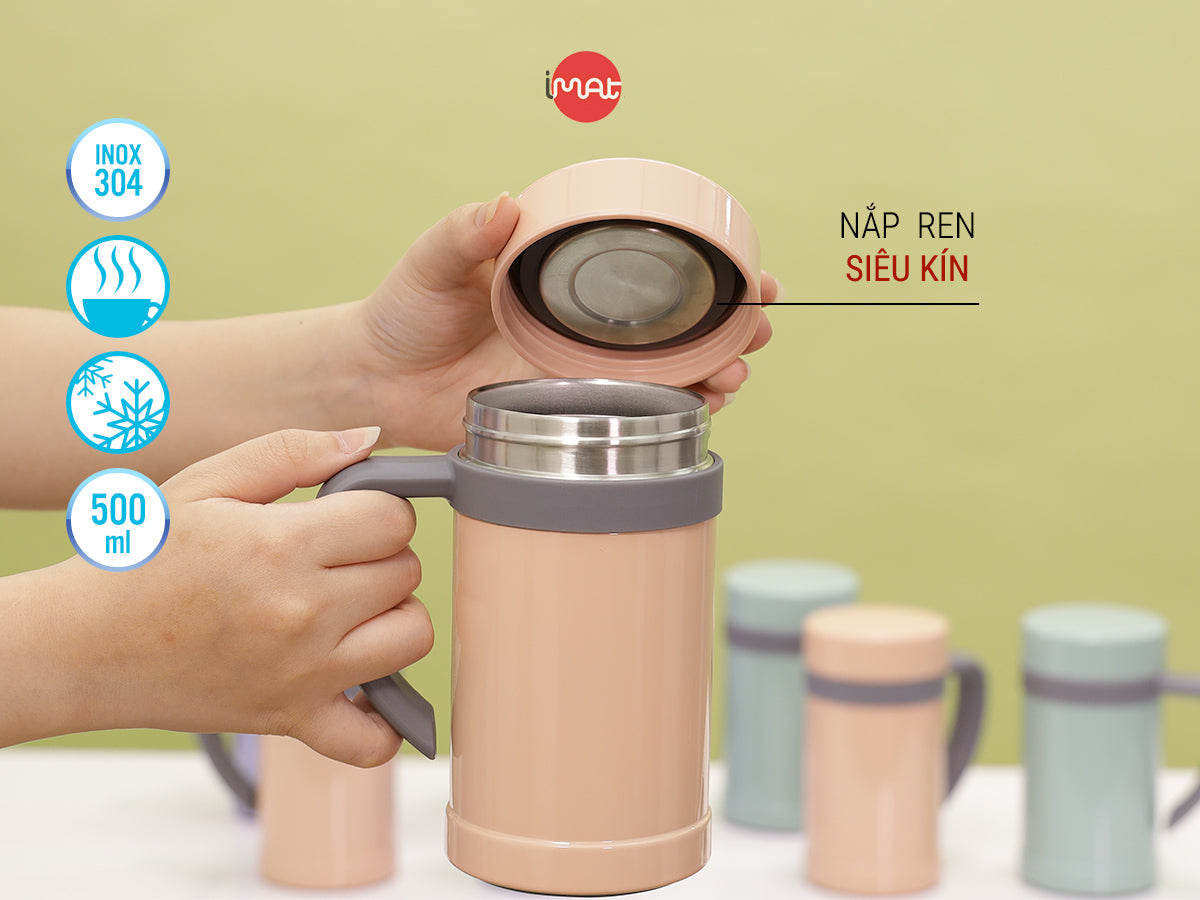 Cốc giữ nhiệt inox Trino