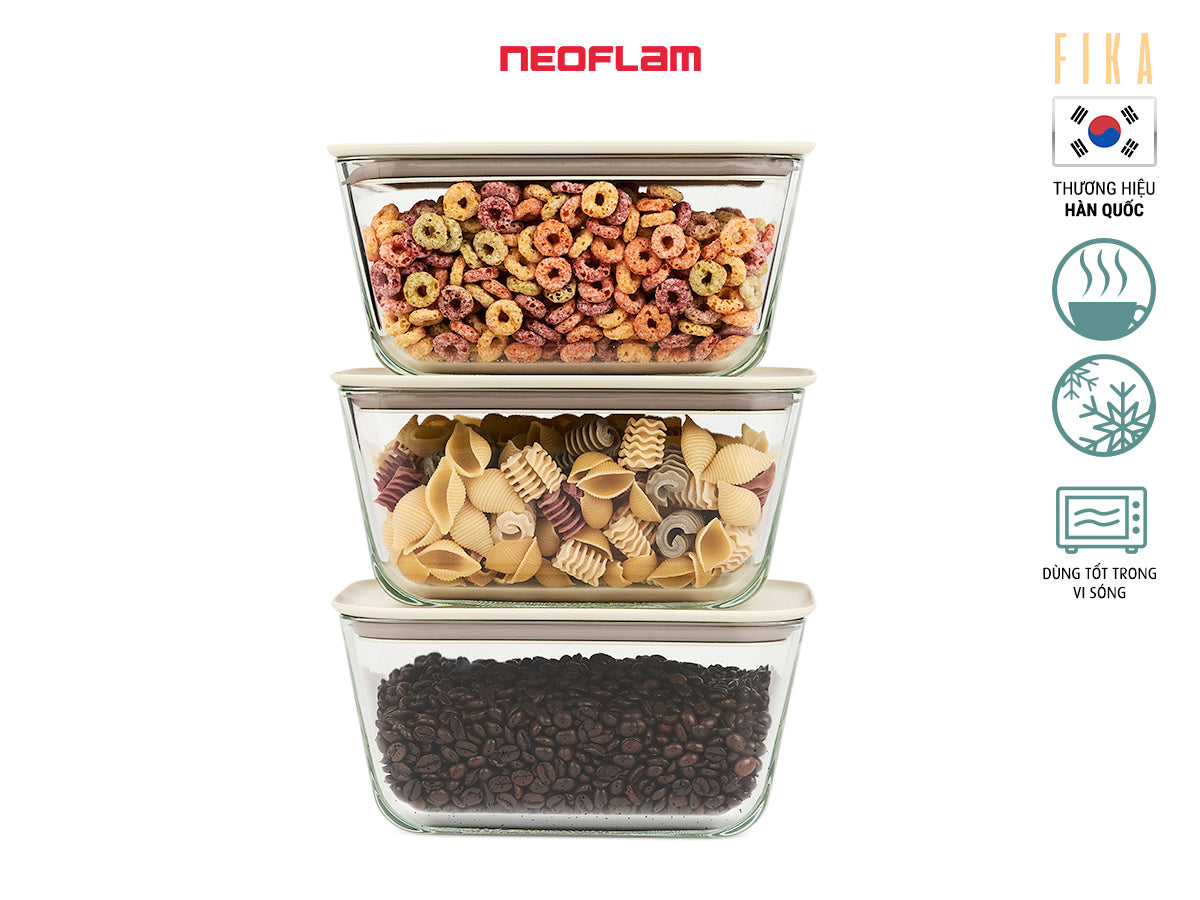 Hộp thuỷ tinh Fika Glass