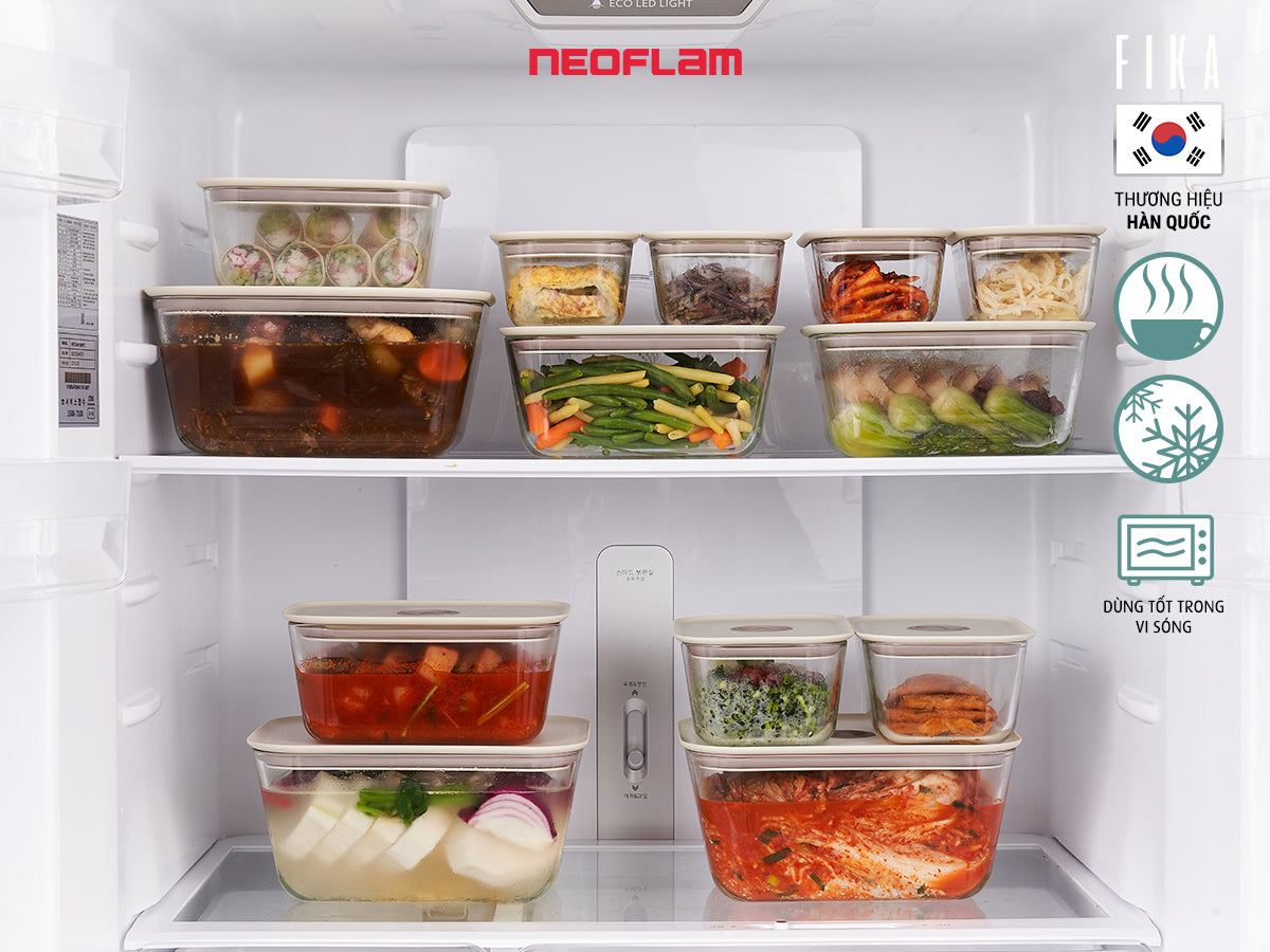 Hộp thuỷ tinh Fika Glass