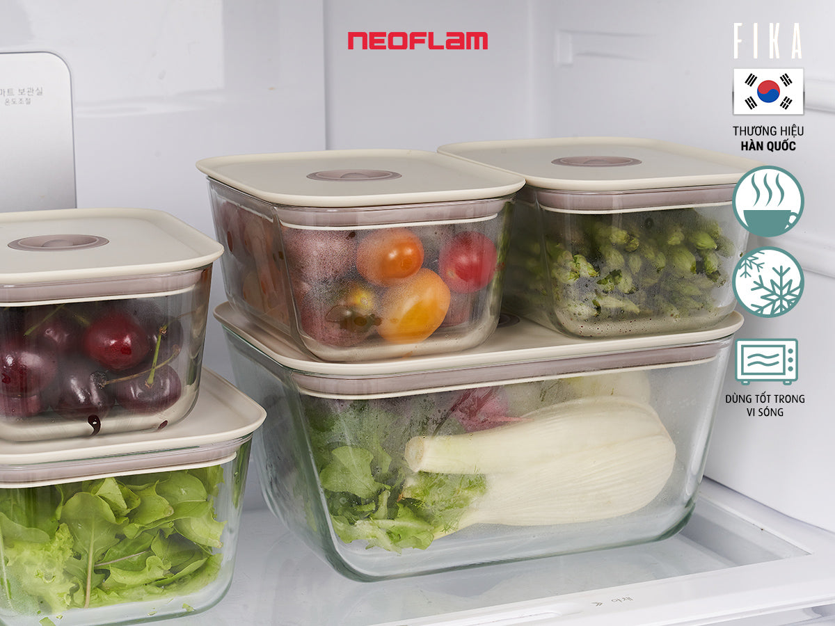 Hộp thuỷ tinh Fika Glass