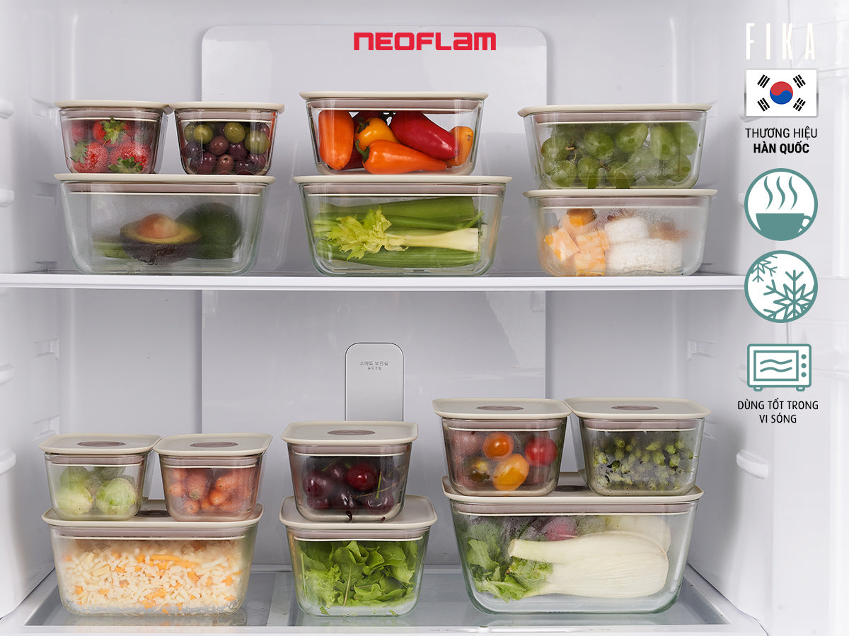 Hộp thuỷ tinh Fika Glass