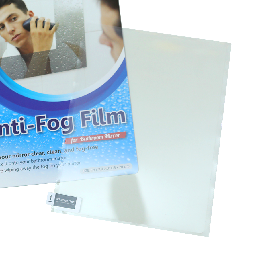 Tấm dán chống mờ gương nhà tắm