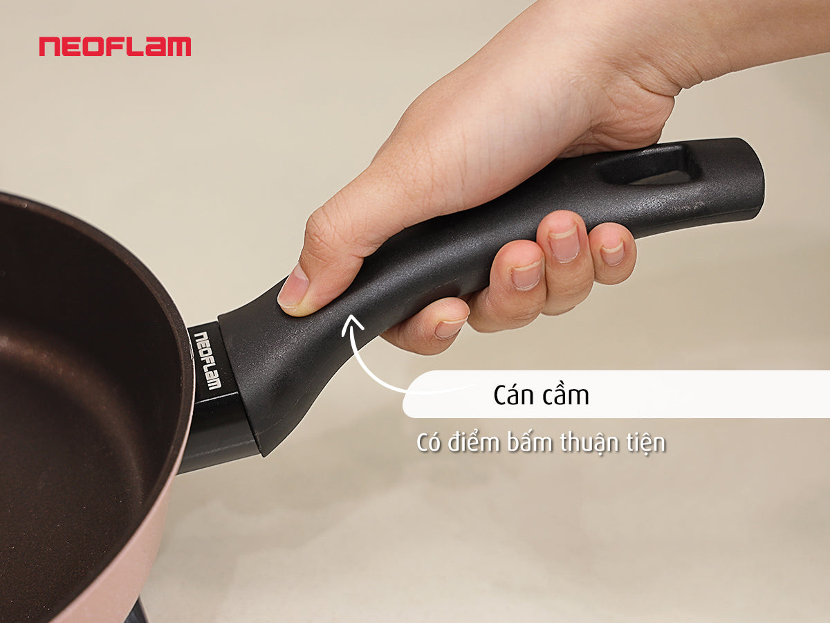 Bộ 4 nồi chảo Reverse hồng