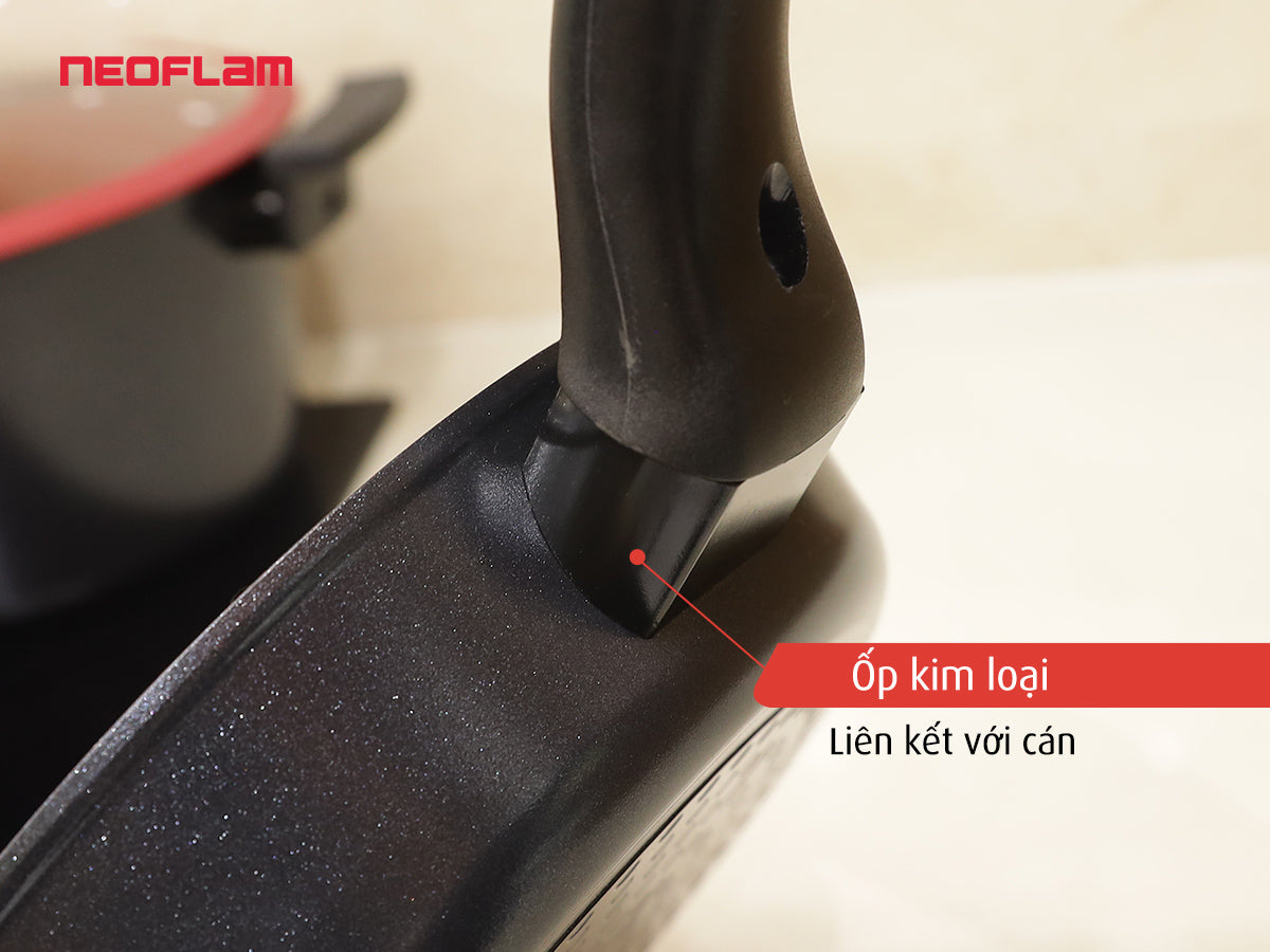 Chảo De chef chống dính Gốm - Made in Korea