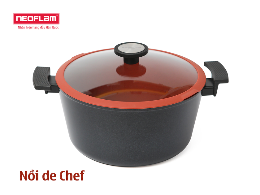 Bộ 7 nồi chảo de Chef Hàn Quốc