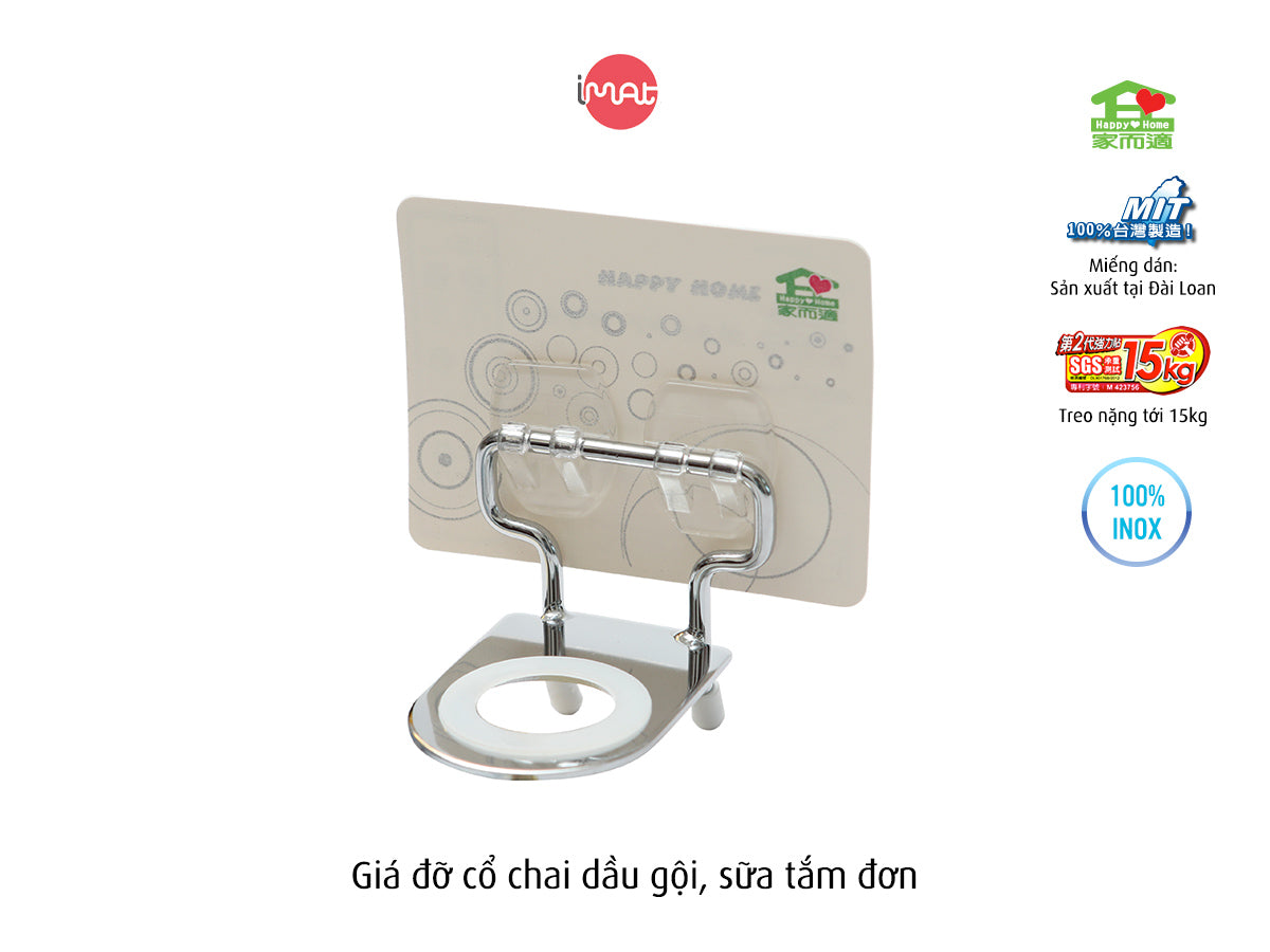 Giá đỡ cổ chai dầu gội, sữa tắm Happy Home