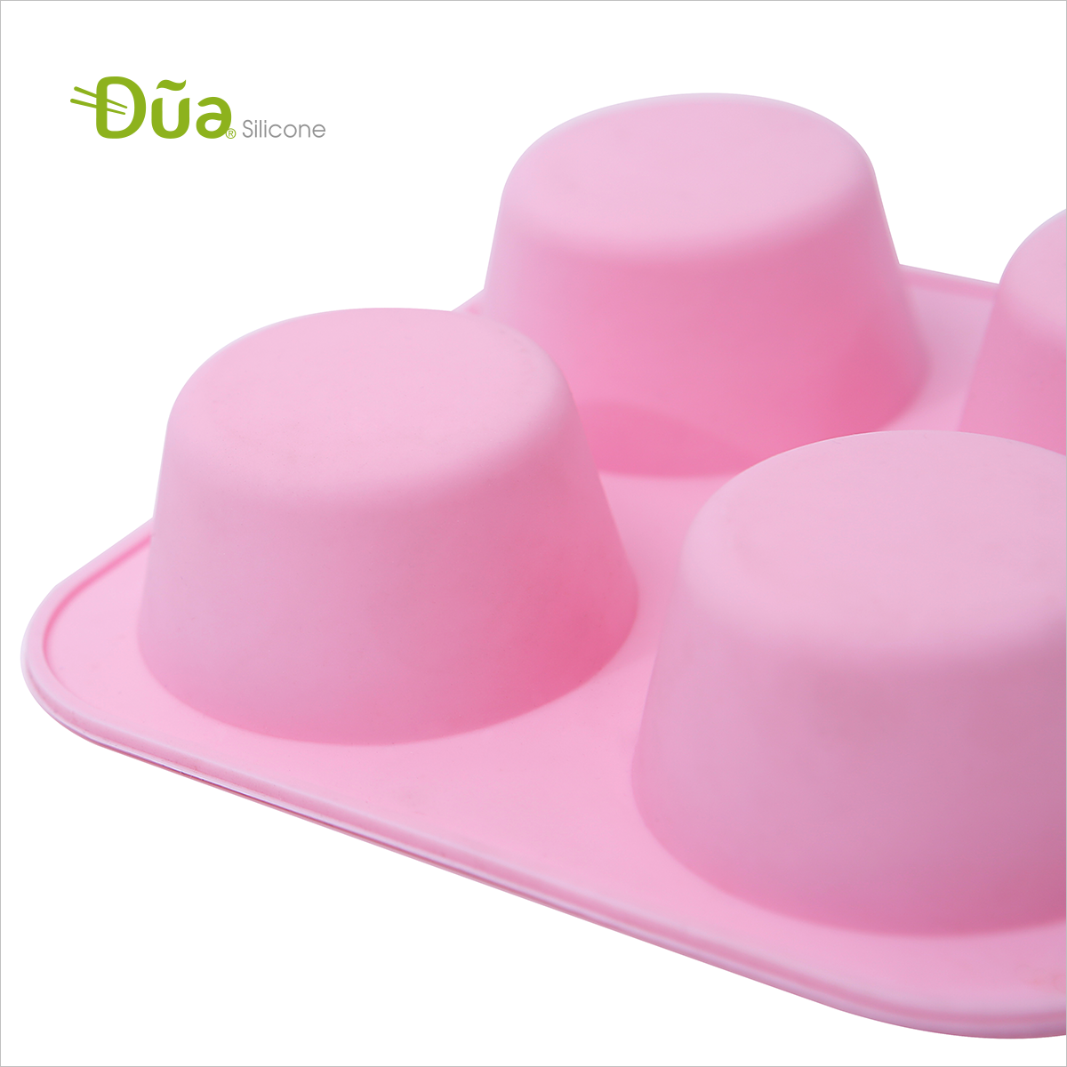 Khuôn 4 bánh cupcake tròn