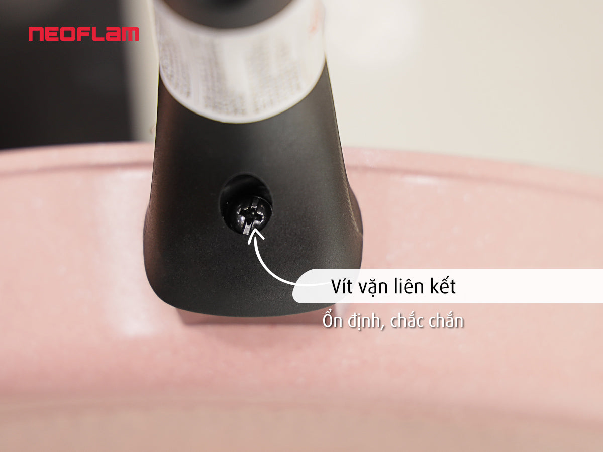 Bộ 4 nồi chảo Reverse hồng