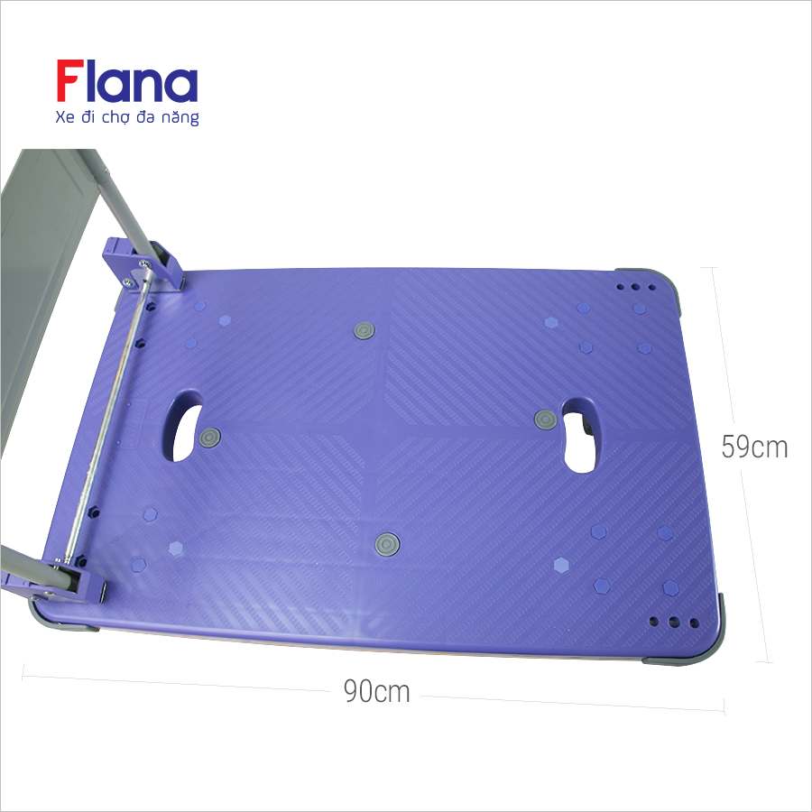 Xe đẩy hàng 4 bánh 300kg