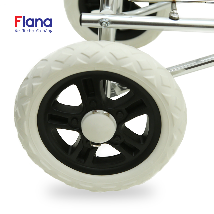Xe đi chợ có giỏ Flana