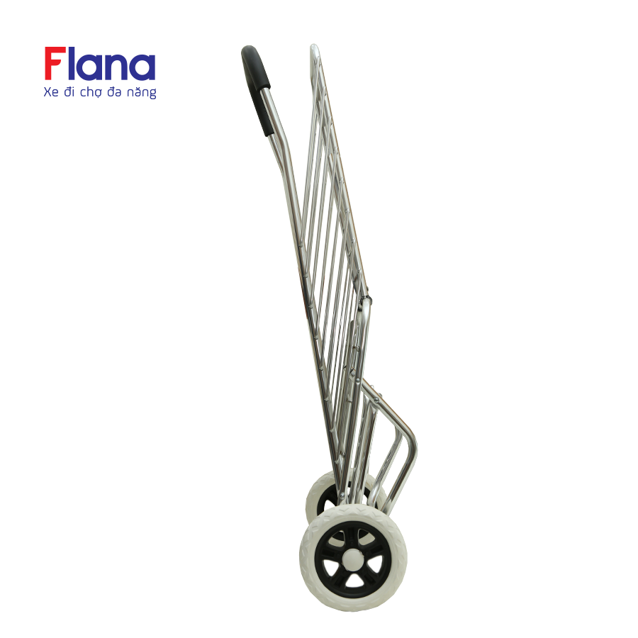 Xe đi chợ có giỏ Flana