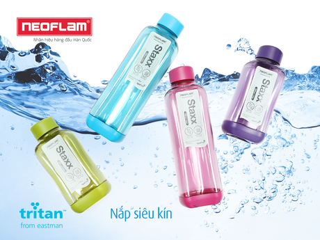 Bộ sưu tập chai đựng nước bằng Tritan