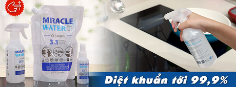 Nước kiềm tẩy rửa đa năng