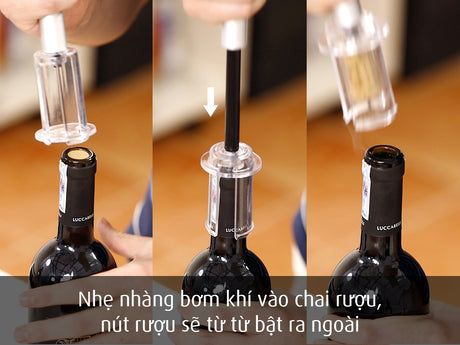 Mở rượu khí cao áp