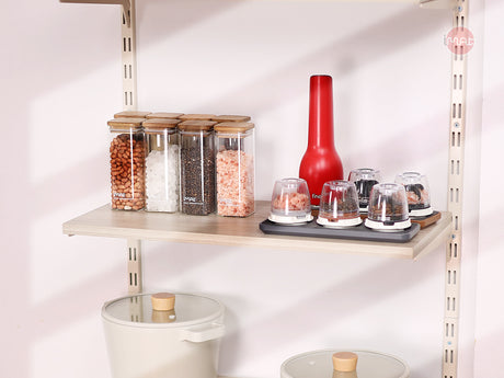 Kệ lắp ráp DIY 4 tầng mâm gỗ
