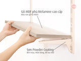 Kệ lắp ráp DIY 3 tầng mâm gỗ