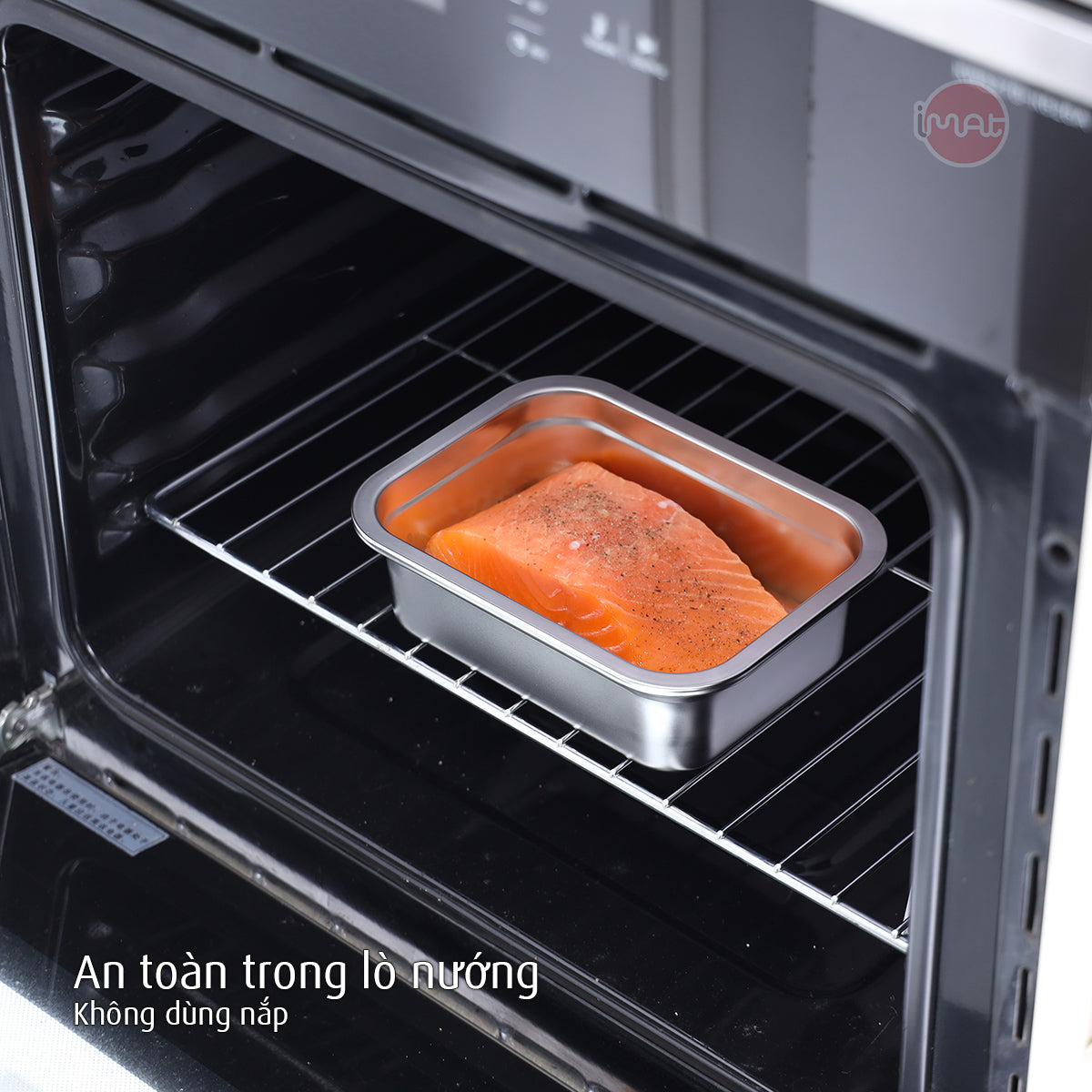 Hộp inox dùng vi sóng, nắp thuỷ tinh chịu nhiệt