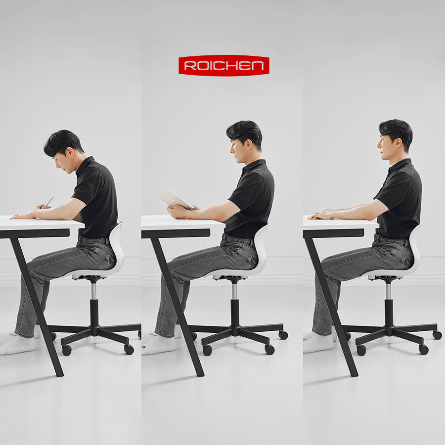 Ghế chỉnh dáng ngồi đúng WOW chân xoay Roichen