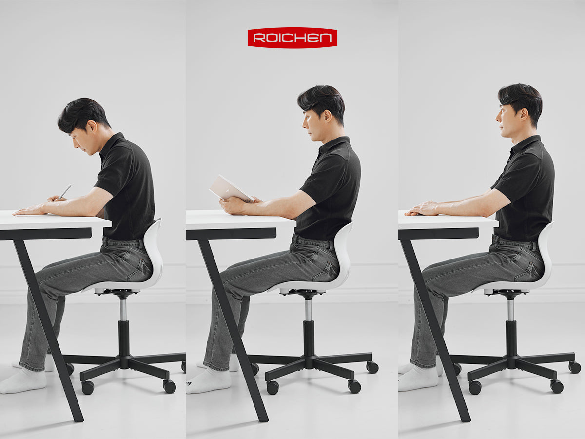 Ghế chỉnh dáng ngồi đúng WOW chân xoay Roichen