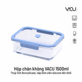 Bộ hộp thuỷ tinh chân không VACU 6 món có bơm