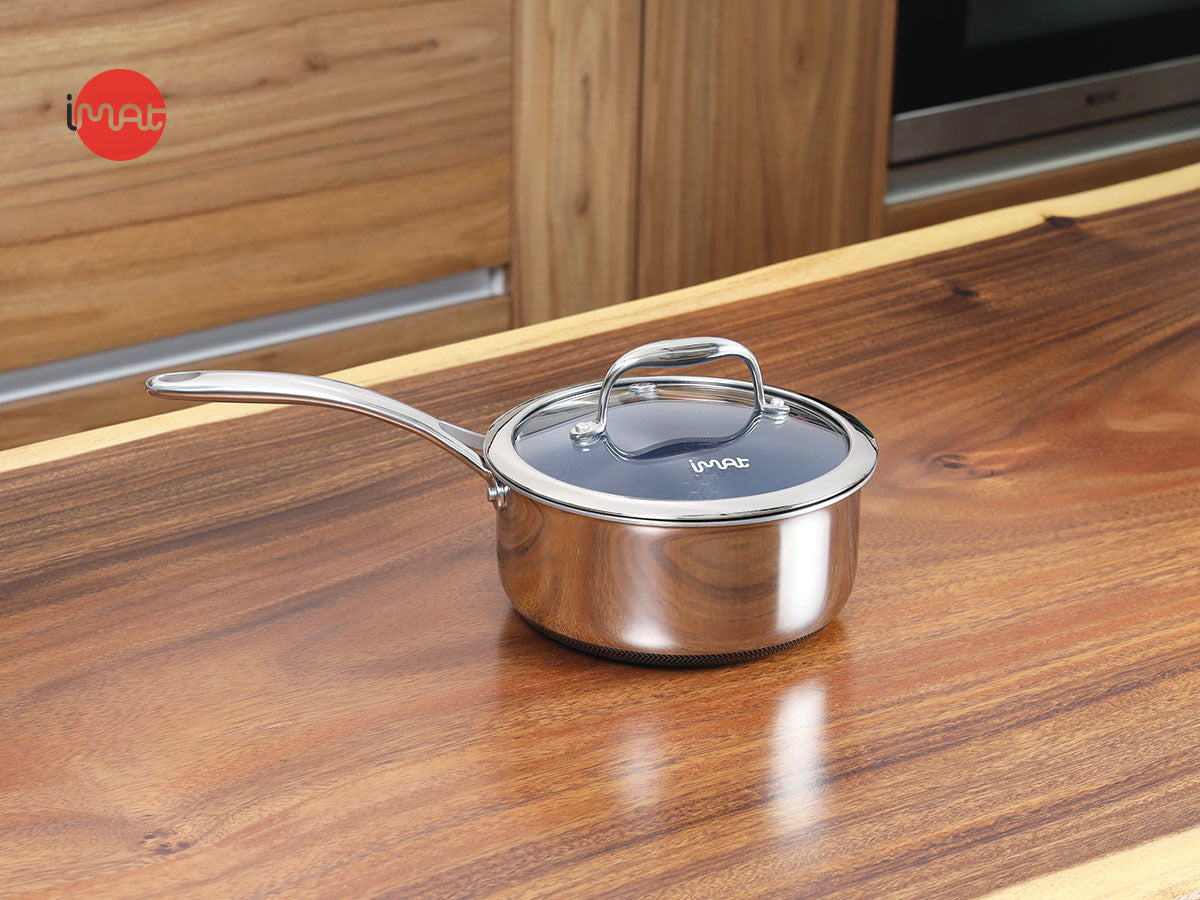 Bộ 2 nồi iMat Hybrid lòng xanh  18 - 26