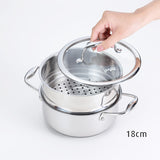 Bộ nồi iMat Hybrid kèm xửng