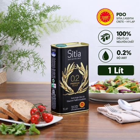 Dầu Ô liu nguyên chất cao cấp Sitia