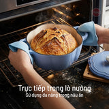 Nồi gang tráng men bí ngô 20cm