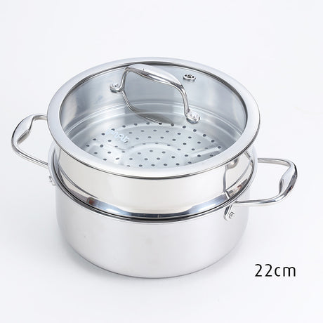 Bộ nồi iMat Hybrid kèm xửng