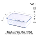 Hộp thuỷ tinh chân không VACU - Neoflam, Hàn Quốc: 570Ml, 950Ml,1.5L, 2.3L