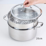 Bộ nồi iMat Hybrid kèm xửng