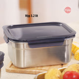 Bộ 4 hộp CAO inox dùng vi sóng