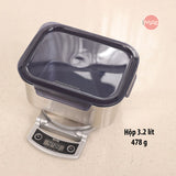 Bộ 4 hộp CAO inox dùng vi sóng